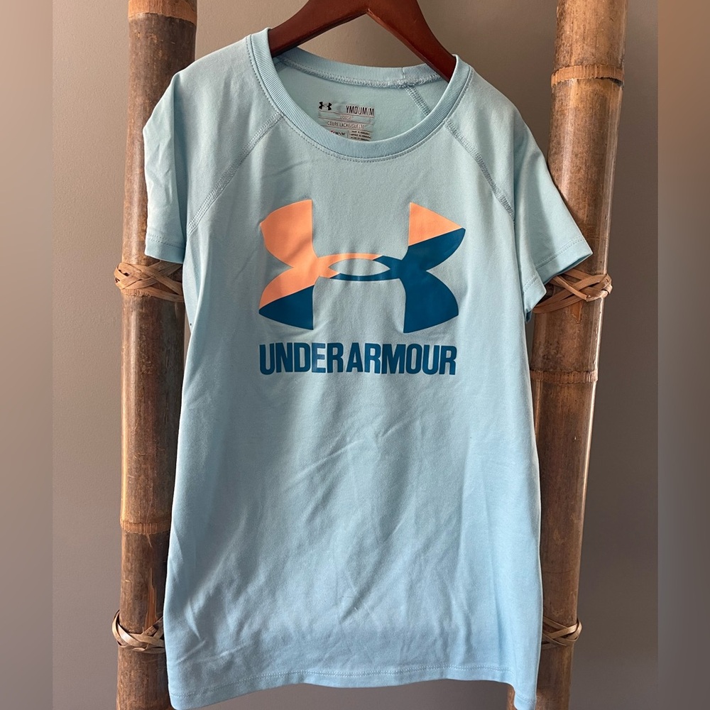 Under Armour Sky Blue HeatGear Shirt